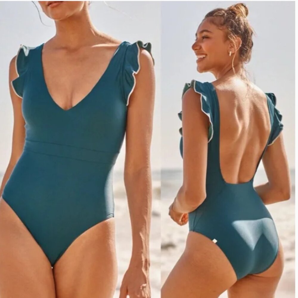 Summersalt The Ruffle Backflip One Piece
Swimsuit